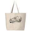 Hickory Jumbo Canvas Tote Thumbnail