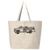 Hickory Jumbo Canvas Tote Thumbnail