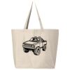 Hickory Jumbo Canvas Tote Thumbnail