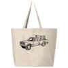 Hickory Jumbo Canvas Tote Thumbnail