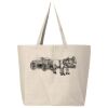 Hickory Jumbo Canvas Tote Thumbnail