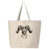 25L Jumbo Canvas Tote Thumbnail