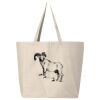 25L Jumbo Canvas Tote Thumbnail