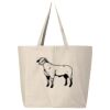 25L Jumbo Canvas Tote Thumbnail