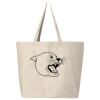 25L Jumbo Canvas Tote Thumbnail