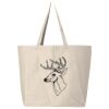 25L Jumbo Canvas Tote Thumbnail