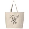 25L Jumbo Canvas Tote Thumbnail