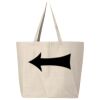 25L Jumbo Canvas Tote Thumbnail