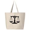 25L Jumbo Canvas Tote Thumbnail