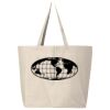 25L Jumbo Canvas Tote Thumbnail