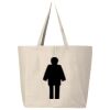 25L Jumbo Canvas Tote Thumbnail
