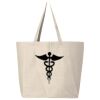 25L Jumbo Canvas Tote Thumbnail