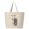 25L Jumbo Canvas Tote Thumbnail