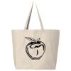 25L Jumbo Canvas Tote Thumbnail