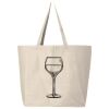 25L Jumbo Canvas Tote Thumbnail