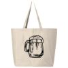 25L Jumbo Canvas Tote Thumbnail