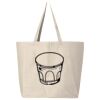 25L Jumbo Canvas Tote Thumbnail