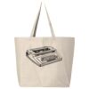 25L Jumbo Canvas Tote Thumbnail