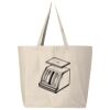 25L Jumbo Canvas Tote Thumbnail