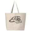 25L Jumbo Canvas Tote Thumbnail