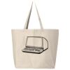 25L Jumbo Canvas Tote Thumbnail