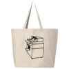 25L Jumbo Canvas Tote Thumbnail