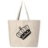 25L Jumbo Canvas Tote Thumbnail