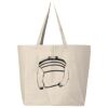 25L Jumbo Canvas Tote Thumbnail