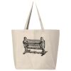25L Jumbo Canvas Tote Thumbnail