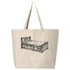 25L Jumbo Canvas Tote Thumbnail