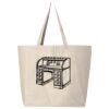 25L Jumbo Canvas Tote Thumbnail