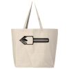 25L Jumbo Canvas Tote Thumbnail