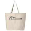 25L Jumbo Canvas Tote Thumbnail
