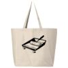 25L Jumbo Canvas Tote Thumbnail