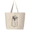 25L Jumbo Canvas Tote Thumbnail