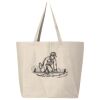 25L Jumbo Canvas Tote Thumbnail
