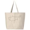 25L Jumbo Canvas Tote Thumbnail