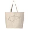 25L Jumbo Canvas Tote Thumbnail