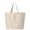 25L Jumbo Canvas Tote Thumbnail