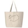25L Jumbo Canvas Tote Thumbnail
