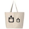 25L Jumbo Canvas Tote Thumbnail