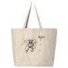 25L Jumbo Canvas Tote Thumbnail