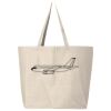25L Jumbo Canvas Tote Thumbnail