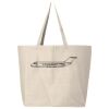 25L Jumbo Canvas Tote Thumbnail