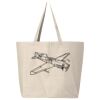 25L Jumbo Canvas Tote Thumbnail