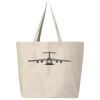 25L Jumbo Canvas Tote Thumbnail