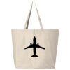 25L Jumbo Canvas Tote Thumbnail