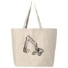 25L Jumbo Canvas Tote Thumbnail