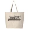 25L Jumbo Canvas Tote Thumbnail