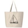 25L Jumbo Canvas Tote Thumbnail